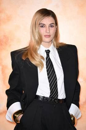 PFW Yves Saint Laurent Photocall Camille Charriere attending the Yves Saint Laurent Womenswear Fall Winter 2025-2026 show as part of Paris Fashion Week in Paris, France on March 11, 2025. Photo by Aurore Marechal ABACAPRESS.COM Paris France  Copyright: xMarechalxAurore ABACAx