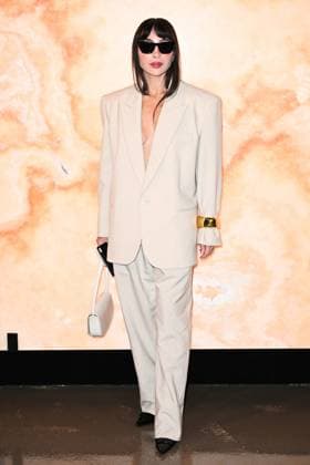 PFW Yves Saint Laurent Photocall Dana Hourani attending the Yves Saint Laurent Womenswear Fall Winter 2025-2026 show as part of Paris Fashion Week in Paris, France on March 11, 2025. Photo by Aurore Marechal ABACAPRESS.COM Paris France  Copyright: xMarechalxAurore ABACAx