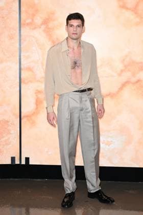 PFW Yves Saint Laurent Photocall Mickael Lafon attending the Yves Saint Laurent Womenswear Fall Winter 2025-2026 show as part of Paris Fashion Week in Paris, France on March 11, 2025. Photo by Aurore Marechal ABACAPRESS.COM Paris France  Copyright: xMarechalxAurore ABACAx
