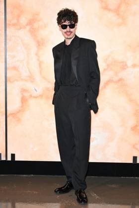 PFW Yves Saint Laurent Photocall Lyas Medini attending the Yves Saint Laurent Womenswear Fall Winter 2025-2026 show as part of Paris Fashion Week in Paris, France on March 11, 2025. Photo by Aurore Marechal ABACAPRESS.COM Paris France  Copyright: xMarechalxAurore ABACAx