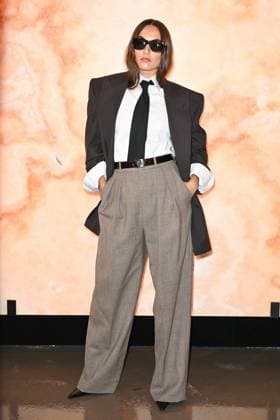 PFW Yves Saint Laurent Photocall Gray Sorrenti attending the Yves Saint Laurent Womenswear Fall Winter 2025-2026 show as part of Paris Fashion Week in Paris, France on March 11, 2025. Photo by Aurore Marechal ABACAPRESS.COM Paris France  Copyright: xMarechalxAurore ABACAx