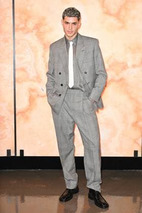 PFW Yves Saint Laurent Photocall Fai Khadra attending the Yves Saint Laurent Womenswear Fall Winter 2025-2026 show as part of Paris Fashion Week in Paris, France on March 11, 2025. Photo by Aurore Marechal ABACAPRESS.COM Paris France  Copyright: xMarechalxAurore ABACAx