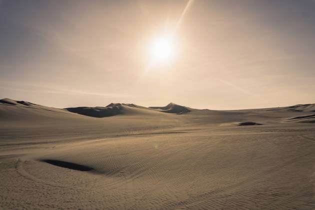 Creative Highlights World Sand dunes at Huacachina next to Ica in Peru Huacachina, Ica, Peru R_DVDL250310-1675350-01