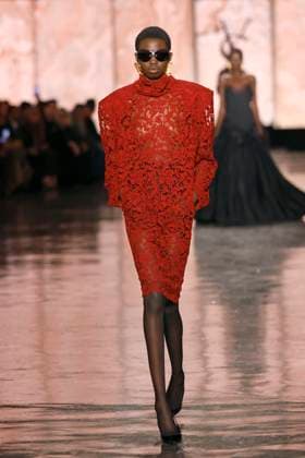 Saint Laurent ready to wear fall winter 2025-2026, Paris, 11 March 2025 Saint Laurent ready to wear fall winter 2025-2026 runway show at Paris fashion week on 11 March 2025., Credit:xxx Avalon Paris, France  Copyright: xxxxx xAvalonx 0974869754