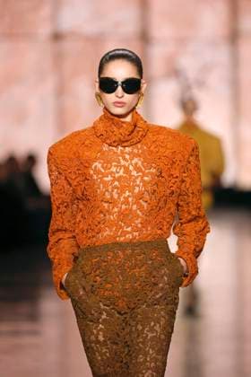 Saint Laurent ready to wear fall winter 2025-2026, Paris, 11 March 2025 Saint Laurent ready to wear fall winter 2025-2026 runway show at Paris fashion week on 11 March 2025., Credit:xxx Avalon Paris, France  Copyright: xxxxx xAvalonx 0974869974
