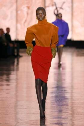 Saint Laurent ready to wear fall winter 2025-2026, Paris, 11 March 2025 Saint Laurent ready to wear fall winter 2025-2026 runway show at Paris fashion week on 11 March 2025., Credit:xxx Avalon Paris, France  Copyright: xxxxx xAvalonx 0974870088