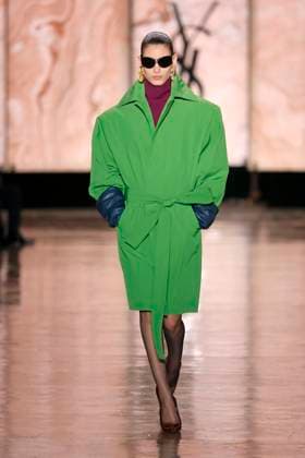 Saint Laurent ready to wear fall winter 2025-2026, Paris, 11 March 2025 Saint Laurent ready to wear fall winter 2025-2026 runway show at Paris fashion week on 11 March 2025., Credit:xxx Avalon Paris, France  Copyright: xxxxx xAvalonx 0974870426