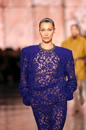 Saint Laurent ready to wear fall winter 2025-2026, Paris, 11 March 2025 Saint Laurent ready to wear fall winter 2025-2026 runway show at Paris fashion week on 11 March 2025., Credit:xxx Avalon Paris, France  Copyright: xxxxx xAvalonx 0974870618
