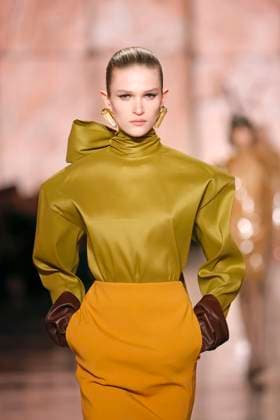 Saint Laurent ready to wear fall winter 2025-2026, Paris, 11 March 2025 Saint Laurent ready to wear fall winter 2025-2026 runway show at Paris fashion week on 11 March 2025., Credit:xxx Avalon Paris, France  Copyright: xxxxx xAvalonx 0974870814