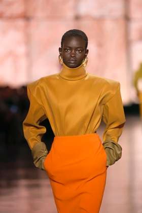 Saint Laurent ready to wear fall winter 2025-2026, Paris, 11 March 2025 Saint Laurent ready to wear fall winter 2025-2026 runway show at Paris fashion week on 11 March 2025., Credit:xxx Avalon Paris, France  Copyright: xxxxx xAvalonx 0974871181