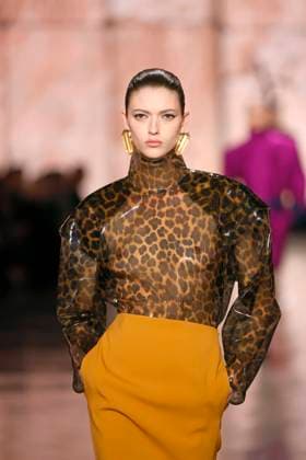 Saint Laurent ready to wear fall winter 2025-2026, Paris, 11 March 2025 Saint Laurent ready to wear fall winter 2025-2026 runway show at Paris fashion week on 11 March 2025., Credit:xxx Avalon Paris, France  Copyright: xxxxx xAvalonx 0974872242