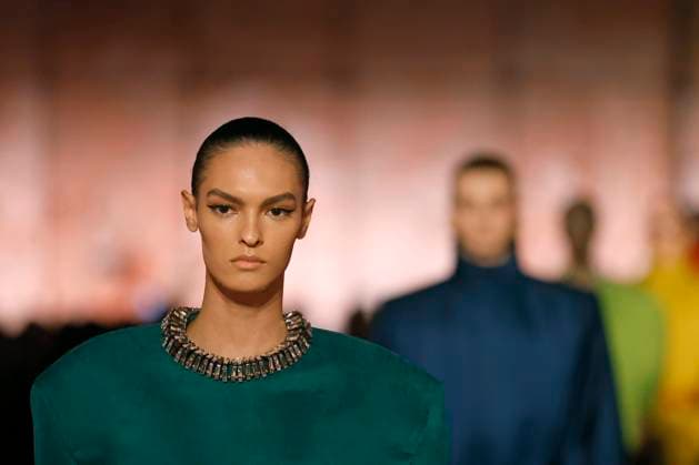 Saint Laurent ready to wear fall winter 2025-2026, Paris, 11 March 2025 Saint Laurent ready to wear fall winter 2025-2026 runway show at Paris fashion week on 11 March 2025., Credit:xxx Avalon Paris, France  Copyright: xxxxx xAvalonx 0974872381