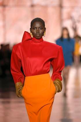 Saint Laurent ready to wear fall winter 2025-2026, Paris, 11 March 2025 Saint Laurent ready to wear fall winter 2025-2026 runway show at Paris fashion week on 11 March 2025., Credit:xxx Avalon Paris, France  Copyright: xxxxx xAvalonx 0974872590