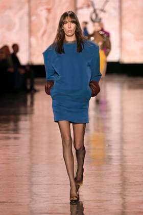 Saint Laurent ready to wear fall winter 2025-2026, Paris, 11 March 2025 Saint Laurent ready to wear fall winter 2025-2026 runway show at Paris fashion week on 11 March 2025., Credit:xxx Avalon Paris, France  Copyright: xxxxx xAvalonx 0974872932