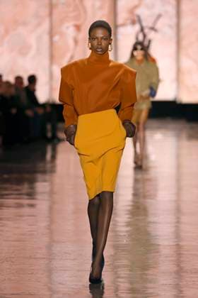Saint Laurent ready to wear fall winter 2025-2026, Paris, 11 March 2025 Saint Laurent ready to wear fall winter 2025-2026 runway show at Paris fashion week on 11 March 2025., Credit:xxx Avalon Paris, France  Copyright: xxxxx xAvalonx 0974873251