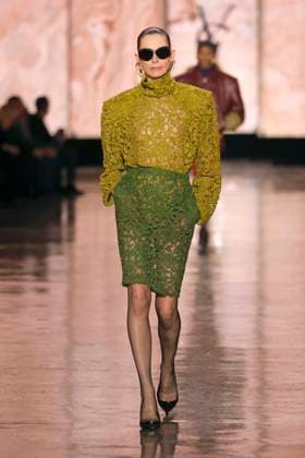 Saint Laurent ready to wear fall winter 2025-2026, Paris, 11 March 2025 Saint Laurent ready to wear fall winter 2025-2026 runway show at Paris fashion week on 11 March 2025., Credit:xxx Avalon Paris, France  Copyright: xxxxx xAvalonx 0974873689