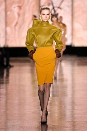 Saint Laurent ready to wear fall winter 2025-2026, Paris, 11 March 2025 Saint Laurent ready to wear fall winter 2025-2026 runway show at Paris fashion week on 11 March 2025., Credit:xxx Avalon Paris, France  Copyright: xxxxx xAvalonx 0974873828