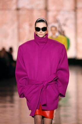Saint Laurent ready to wear fall winter 2025-2026, Paris, 11 March 2025 Saint Laurent ready to wear fall winter 2025-2026 runway show at Paris fashion week on 11 March 2025., Credit:xxx Avalon Paris, France  Copyright: xxxxx xAvalonx 0974874158