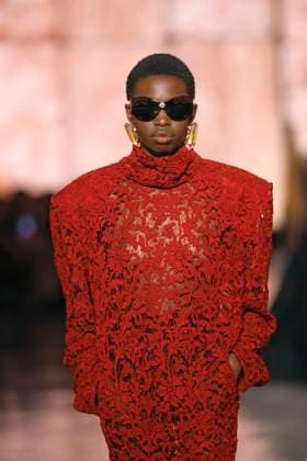 Saint Laurent ready to wear fall winter 2025-2026, Paris, 11 March 2025 Saint Laurent ready to wear fall winter 2025-2026 runway show at Paris fashion week on 11 March 2025., Credit:xxx Avalon Paris, France  Copyright: xxxxx xAvalonx 0974874450