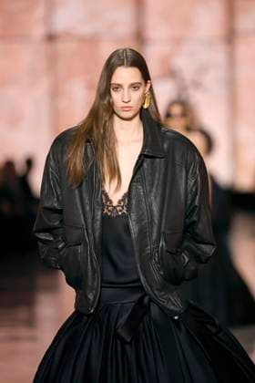 Saint Laurent ready to wear fall winter 2025-2026, Paris, 11 March 2025 Saint Laurent ready to wear fall winter 2025-2026 runway show at Paris fashion week on 11 March 2025., Credit:xxx Avalon Paris, France  Copyright: xxxxx xAvalonx 0974874506
