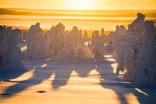 Creative Highlights World Ice sculptures at dawn, Lapland, Finland Posio, Lapland, Finland R_ROMO250310-1675680-01