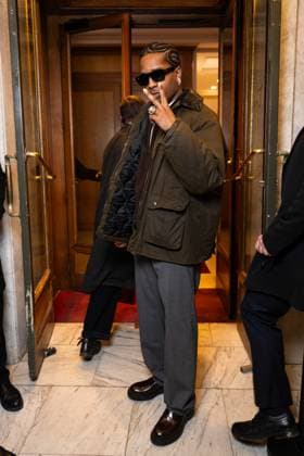 Celebrities arrive at Miu Mius after party at the Gigi club in Paris during Fashion Week PFW ASAP Rocky at Miu Mius after party at the Gigi club in Paris during Fashion Week PFW on 11 March 2025 Perusseau Da Silva Bestimage Miu Mius after party at the Gigi club in Paris during Fashion Week PFW on 11 March 2025 Paris France  Copyright: xTizianoxDaxSilvax-xPierrexPerusseaux xBestimagexTizianoxDaxSilvax-xPierrexPerusseaux xBestimagex