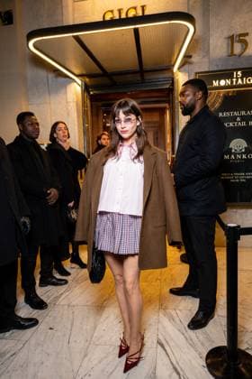 Celebrities arrive at the Miu Miu after party at the Gigi club in Paris during Fashion Week PFW Úrsula Corberó at the Miu Miu after party at the Gigi club in Paris during Fashion Week PFW on 11 March 2025 Perusseau Da Silva Bestimage Miu Miu s after party at the Gigi club in Paris during Fashion Week PFW on 11 March 2025 Paris France  Copyright: xTizianoxDaxSilvax-xPierrexPerusseaux xBestimagexTizianoxDaxSilvax-xPierrexPerusseaux xBestimagex