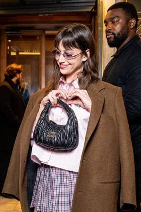 Celebrities arrive at the Miu Miu after party at the Gigi club in Paris during Fashion Week PFW Úrsula Corberó at the Miu Miu after party at the Gigi club in Paris during Fashion Week PFW on 11 March 2025 Perusseau Da Silva Bestimage Miu Miu s after party at the Gigi club in Paris during Fashion Week PFW on 11 March 2025 Paris France  Copyright: xTizianoxDaxSilvax-xPierrexPerusseaux xBestimagexTizianoxDaxSilvax-xPierrexPerusseaux xBestimagex