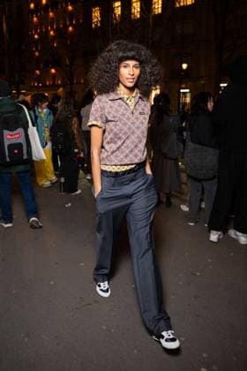Celebrities arrive at Miu Mius after party at the Gigi club in Paris during Fashion Week PFW Cindy Bruna at Miu Mius after party at the Gigi club in Paris during Fashion Week PFW on 11 March 2025 Perusseau Da Silva Bestimage Miu Mius after party at the Gigi club in Paris during Fashion Week PFW on 11 March 2025 Paris France  Copyright: xTizianoxDaxSilvax-xPierrexPerusseaux xBestimagexTizianoxDaxSilvax-xPierrexPerusseaux xBestimagex