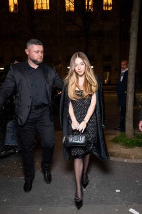 Celebrities arrive at Miu Mius after party at the Gigi club in Paris during Fashion Week PFW Sydney Sweeney at Miu Mius after party at the Gigi club in Paris during Fashion Week PFW on 11 March 2025 Perusseau Da Silva Bestimage Miu Mius after party at the Gigi club in Paris during Fashion Week PFW on 11 March 2025 Paris France  Copyright: xTizianoxDaxSilvax-xPierrexPerusseaux xBestimagexTizianoxDaxSilvax-xPierrexPerusseaux xBestimagex