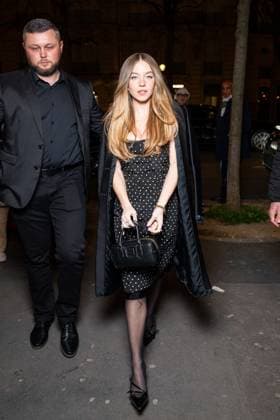 Celebrities arrive at Miu Mius after party at the Gigi club in Paris during Fashion Week PFW Sydney Sweeney at Miu Mius after party at the Gigi club in Paris during Fashion Week PFW on 11 March 2025 Perusseau Da Silva Bestimage Miu Mius after party at the Gigi club in Paris during Fashion Week PFW on 11 March 2025 Paris France  Copyright: xTizianoxDaxSilvax-xPierrexPerusseaux xBestimagexTizianoxDaxSilvax-xPierrexPerusseaux xBestimagex