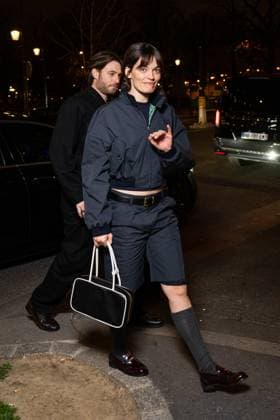 Celebrities arrive at Miu Mius after party at the Gigi club in Paris during Fashion Week PFW Emma Mackey at Miu Mius after party at the Gigi club in Paris during Fashion Week PFW on 11 March 2025 Perusseau Da Silva Bestimage Miu Mius after party at the Gigi club in Paris during Fashion Week PFW on 11 March 2025 Paris France  Copyright: xTizianoxDaxSilvax-xPierrexPerusseaux xBestimagexTizianoxDaxSilvax-xPierrexPerusseaux xBestimagex