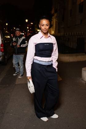 Celebrities arrive at Miu Mius after party at the Gigi club in Paris during Fashion Week PFW Guest at Miu Mius after party at the Gigi club in Paris during Fashion Week PFW on 11 March 2025 Perusseau Da Silva Bestimage Miu Mius after party at the Gigi club in Paris during Fashion Week PFW on 11 March 2025 Paris France  Copyright: xTizianoxDaxSilvax-xPierrexPerusseaux xBestimagexTizianoxDaxSilvax-xPierrexPerusseaux xBestimagex