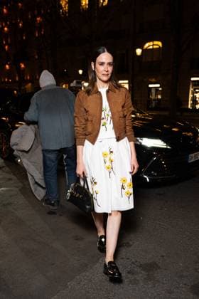 Celebrities arrive at Miu Mius after party at the Gigi club in Paris during Fashion Week PFW Sarah Paulson at Miu Mius after party at the Gigi club in Paris during Fashion Week PFW on 11 March 2025 Perusseau Da Silva Bestimage Miu Mius after party at the Gigi club in Paris during Fashion Week PFW on 11 March 2025 Paris France  Copyright: xTizianoxDaxSilvax-xPierrexPerusseaux xBestimagexTizianoxDaxSilvax-xPierrexPerusseaux xBestimagex