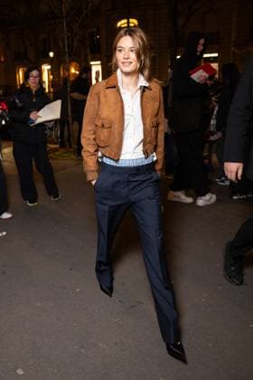 Celebrities arrive at Miu Mius after party at the Gigi club in Paris during Fashion Week PFW Camille Rowe at Miu Mius after party at the Gigi club in Paris during Fashion Week PFW on 11 March 2025 Perusseau Da Silva Bestimage Miu Mius after party at the Gigi club in Paris during Fashion Week PFW on 11 March 2025 Paris France  Copyright: xTizianoxDaxSilvax-xPierrexPerusseaux xBestimagexTizianoxDaxSilvax-xPierrexPerusseaux xBestimagex
