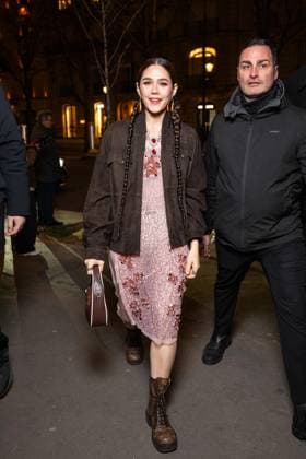 Celebrities arrive at the Miu Miu after party at the Gigi club in Paris during Fashion Week PFW Araya A Hargate at the Miu Miu after party at the Gigi club in Paris during Fashion Week PFW on 11 March 2025 Perusseau Da Silva Bestimage Miu Miu s after party at the Gigi club in Paris during Fashion Week PFW on 11 March 2025 Paris France  Copyright: xTizianoxDaxSilvax-xPierrexPerusseaux xBestimagexTizianoxDaxSilvax-xPierrexPerusseaux xBestimagex