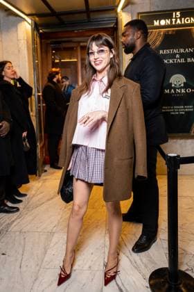 Celebrities arrive at the Miu Miu after party at the Gigi club in Paris during Fashion Week PFW Úrsula Corberó at the Miu Miu after party at the Gigi club in Paris during Fashion Week PFW on 11 March 2025 Perusseau Da Silva Bestimage Miu Miu s after party at the Gigi club in Paris during Fashion Week PFW on 11 March 2025 Paris France  Copyright: xTizianoxDaxSilvax-xPierrexPerusseaux xBestimagexTizianoxDaxSilvax-xPierrexPerusseaux xBestimagex