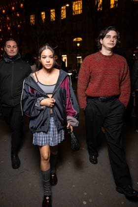 Celebrities arrive at the Miu Miu after party at the Gigi club in Paris during Fashion Week PFW Antonia Gentry and her partner at the Miu Miu after party at the Gigi club in Paris during Fashion Week PFW on 11 March 2025 Perusseau Da Silva Bestimage Miu Miu s after party at the Gigi club in Paris during Fashion Week PFW on 11 March 2025 Paris France  Copyright: xTizianoxDaxSilvax-xPierrexPerusseaux xBestimagexTizianoxDaxSilvax-xPierrexPerusseaux xBestimagex