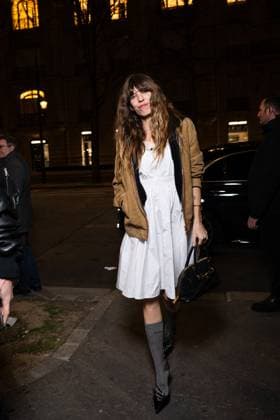 Celebrities arrive at Miu Mius after party at the Gigi club in Paris during Fashion Week PFW Lou Doillon at Miu Mius after party at the Gigi club in Paris during Fashion Week PFW on 11 March 2025 Perusseau Da Silva Bestimage Miu Mius after party at the Gigi club in Paris during Fashion Week PFW on 11 March 2025 Paris France  Copyright: xTizianoxDaxSilvax-xPierrexPerusseaux xBestimagexTizianoxDaxSilvax-xPierrexPerusseaux xBestimagex