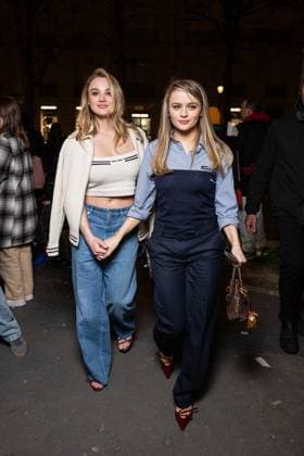 Celebrities arrive at Miu Mius after party at the Gigi club in Paris during Fashion Week PFW Hunter and Joey King at Miu Mius after party at the Gigi club in Paris during Fashion Week PFW on 11 March 2025 Perusseau Da Silva Bestimage Miu Mius after party at the Gigi club in Paris during Fashion Week PFW on 11 March 2025 Paris France  Copyright: xTizianoxDaxSilvax-xPierrexPerusseaux xBestimagexTizianoxDaxSilvax-xPierrexPerusseaux xBestimagex