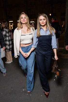 Celebrities arrive at Miu Mius after party at the Gigi club in Paris during Fashion Week PFW Hunter and Joey King at Miu Mius after party at the Gigi club in Paris during Fashion Week PFW on 11 March 2025 Perusseau Da Silva Bestimage Miu Mius after party at the Gigi club in Paris during Fashion Week PFW on 11 March 2025 Paris France  Copyright: xTizianoxDaxSilvax-xPierrexPerusseaux xBestimagexTizianoxDaxSilvax-xPierrexPerusseaux xBestimagex