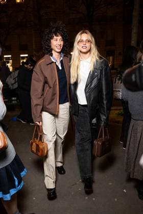 Celebrities arrive at the Miu Miu after party at the Gigi club in Paris during Fashion Week PFW Towa Bird and Reneé Rapp at the Miu Miu after party at the Gigi club in Paris during Fashion Week PFW on 11 March 2025 Perusseau Da Silva Bestimage Miu Miu s after party at the Gigi club in Paris during Fashion Week PFW on 11 March 2025 Paris France  Copyright: xTizianoxDaxSilvax-xPierrexPerusseaux xBestimagexTizianoxDaxSilvax-xPierrexPerusseaux xBestimagex