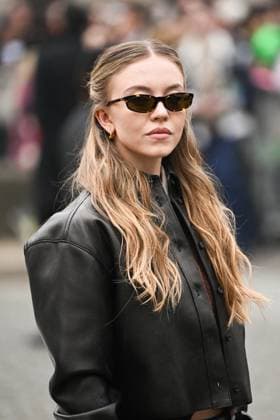 PFW Miu Miu Arrivals Sydney Sweeney attending the Miu Miu Womenswear Fall Winter 2025-2026 show as part of Paris Fashion Week in Paris, France on March 11, 2025. Photo by Aurore Marechal ABACAPRESS.COM Paris France  Copyright: xMarechalxAurore ABACAx