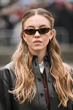 PFW Miu Miu Arrivals Sydney Sweeney attending the Miu Miu Womenswear Fall Winter 2025-2026 show as part of Paris Fashion Week in Paris, France on March 11, 2025. Photo by Aurore Marechal ABACAPRESS.COM Paris France  Copyright: xMarechalxAurore ABACAx