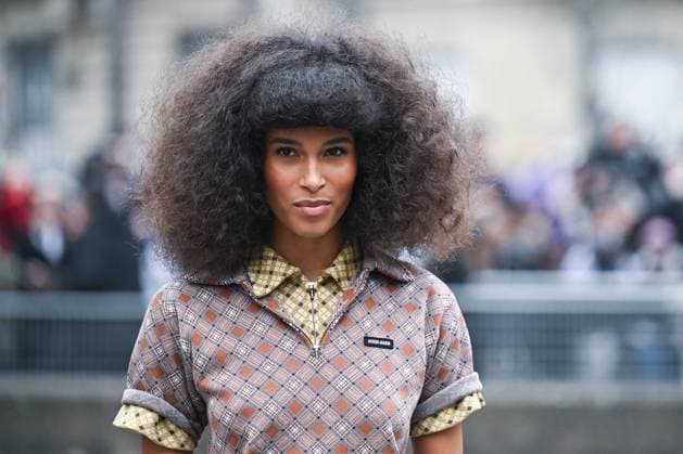 PFW Miu Miu Arrivals Cindy Bruna attending the Miu Miu Womenswear Fall Winter 2025-2026 show as part of Paris Fashion Week in Paris, France on March 11, 2025. Photo by Aurore Marechal ABACAPRESS.COM Paris France  Copyright: xMarechalxAurore ABACAx