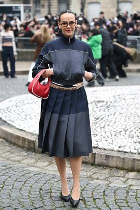 PFW Miu Miu Arrivals Pauline Ducruet attending the Miu Miu Womenswear Fall Winter 2025-2026 show as part of Paris Fashion Week in Paris, France on March 11, 2025. Photo by Aurore Marechal ABACAPRESS.COM Paris France  Copyright: xMarechalxAurore ABACAx