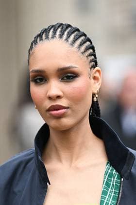 PFW Miu Miu Arrivals Nara Smith attending the Miu Miu Womenswear Fall Winter 2025-2026 show as part of Paris Fashion Week in Paris, France on March 11, 2025. Photo by Aurore Marechal ABACAPRESS.COM Paris France  Copyright: xMarechalxAurore ABACAx