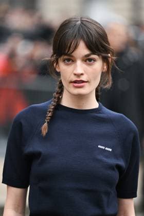 PFW Miu Miu Arrivals Emma Mackey attending the Miu Miu Womenswear Fall Winter 2025-2026 show as part of Paris Fashion Week in Paris, France on March 11, 2025. Photo by Aurore Marechal ABACAPRESS.COM Paris France  Copyright: xMarechalxAurore ABACAx
