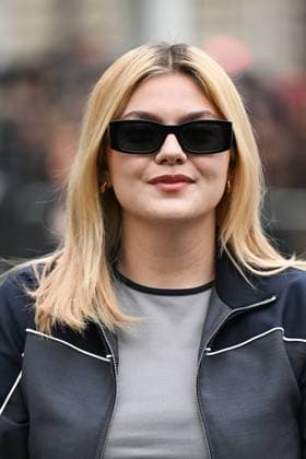 PFW Miu Miu Arrivals Louane attending the Miu Miu Womenswear Fall Winter 2025-2026 show as part of Paris Fashion Week in Paris, France on March 11, 2025. Photo by Aurore Marechal ABACAPRESS.COM Paris France  Copyright: xMarechalxAurore ABACAx