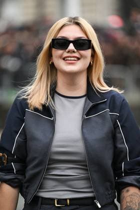 PFW Miu Miu Arrivals Louane attending the Miu Miu Womenswear Fall Winter 2025-2026 show as part of Paris Fashion Week in Paris, France on March 11, 2025. Photo by Aurore Marechal ABACAPRESS.COM Paris France  Copyright: xMarechalxAurore ABACAx
